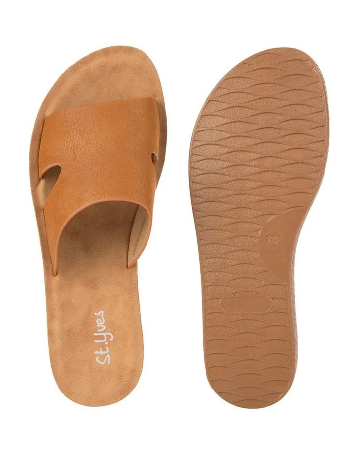 ST. YVES SANDAL SLIPPER WIDE STRAP FQ4 WANITA
