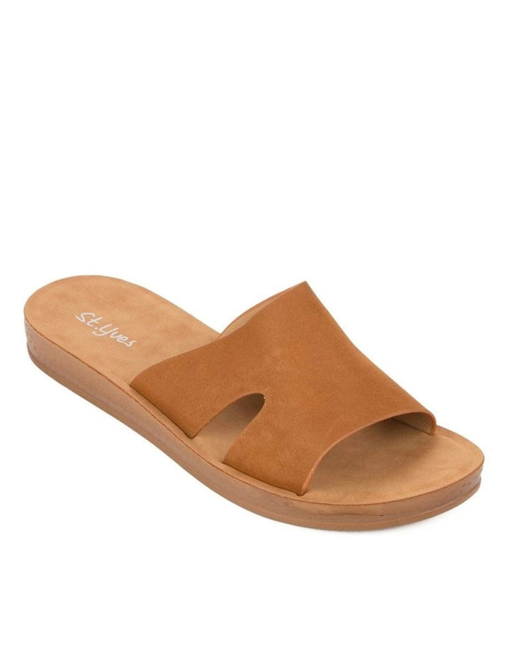 ST. YVES SANDAL SLIPPER WIDE STRAP FQ4 WANITA