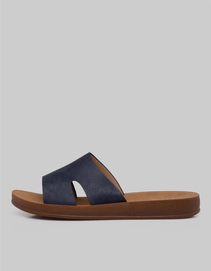 ST. YVES SANDAL SLIPPER WIDE STRAP FQ4 WANITA
