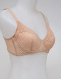 St. Yves Non Push Up Regular Bra Wired With Laces N Mesh