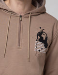 American Jeans Half Zip Sweater Pria