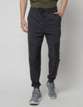 LONG PANTS KNIT FRON