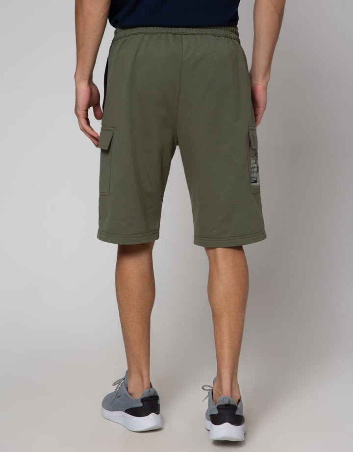 American Jeans Short Pants Knit Print Cargo Pocket