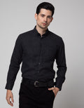 Stanley Adams Long Sleeve Shirt Slim Texture Flannel