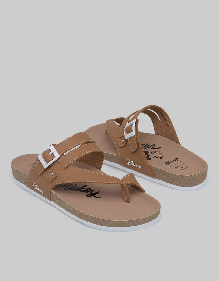 Disney T Bar Slip On Sandal Wanita