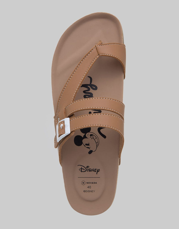 Disney T Bar Slip On Sandal Wanita