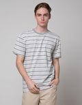 Details Melange Stripes Men's T-Shirt