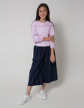 Nevada Round Collar Girls Shirt