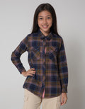 Nevada Flannel Flap Pocket Girls Shirt