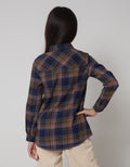 Nevada Flannel Flap Pocket Girls Shirt