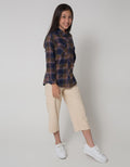 Nevada Flannel Flap Pocket Girls Shirt