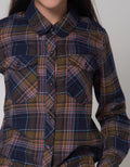 Nevada Flannel Flap Pocket Girls Shirt