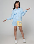 Nevada Long Sleeve Shirt Striped Crop With Ripple