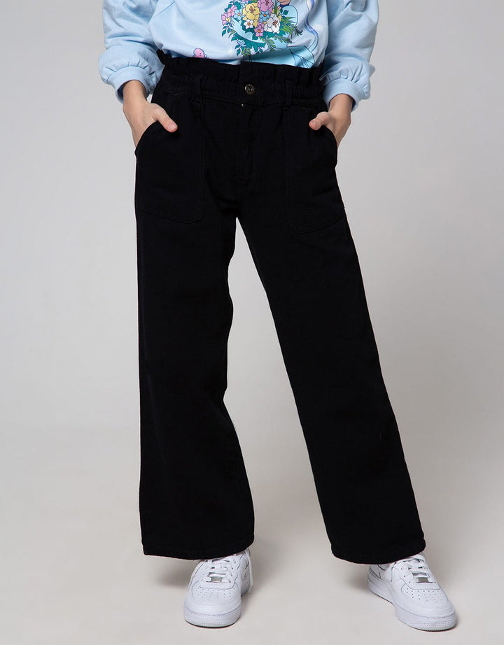 DENIM LONG PANTS WID