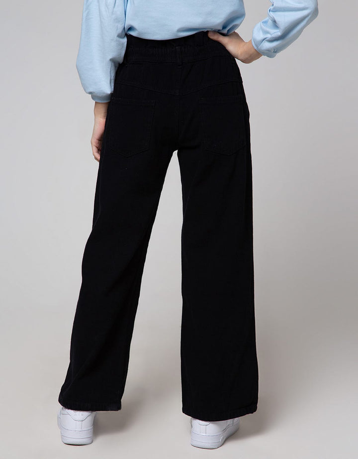 DENIM LONG PANTS WID