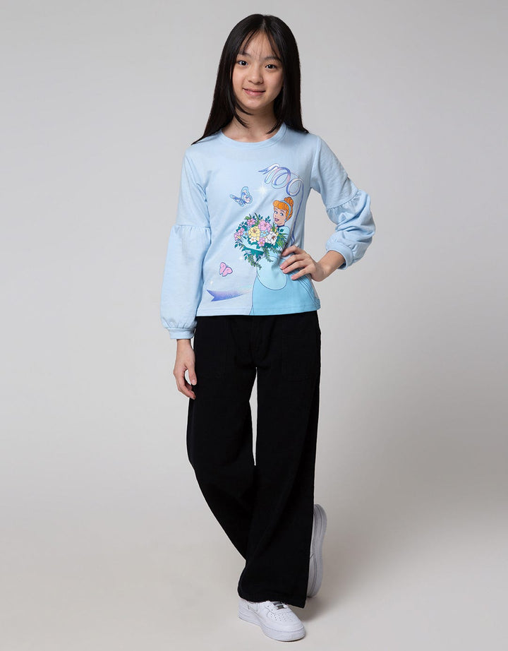 DENIM LONG PANTS WID