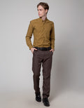 Stanley Adams Slim Fit Print Kemeja Pria