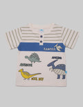 Pipiniko Short Sleeve T-Shirt Print Dino Land