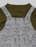 Pipiniko Overall Print Outline Dino