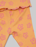 Pipiniko Set Print Big Flower Top
