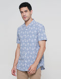 Andrew Smith Full Print Kemeja Lengan Pendek Pria