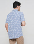 Andrew Smith Full Print Kemeja Lengan Pendek Pria