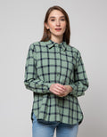 Cardinal Girl Small Kotak Print Kemeja