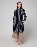 Cardinal Girl Tunic Print Full Stripes