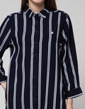 Cardinal Girl Tunic Print Full Stripes