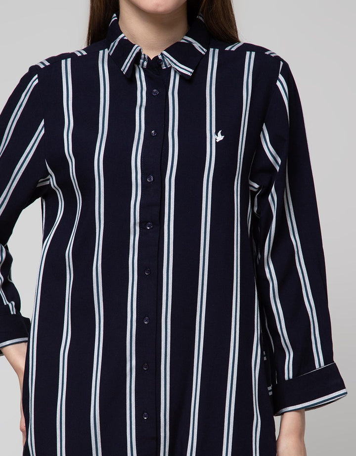Cardinal Girl Tunic Print Full Stripes