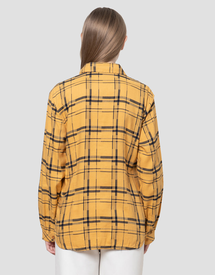 Cardinal Girl Fashion Kemeja Lengan Panjang Wanita