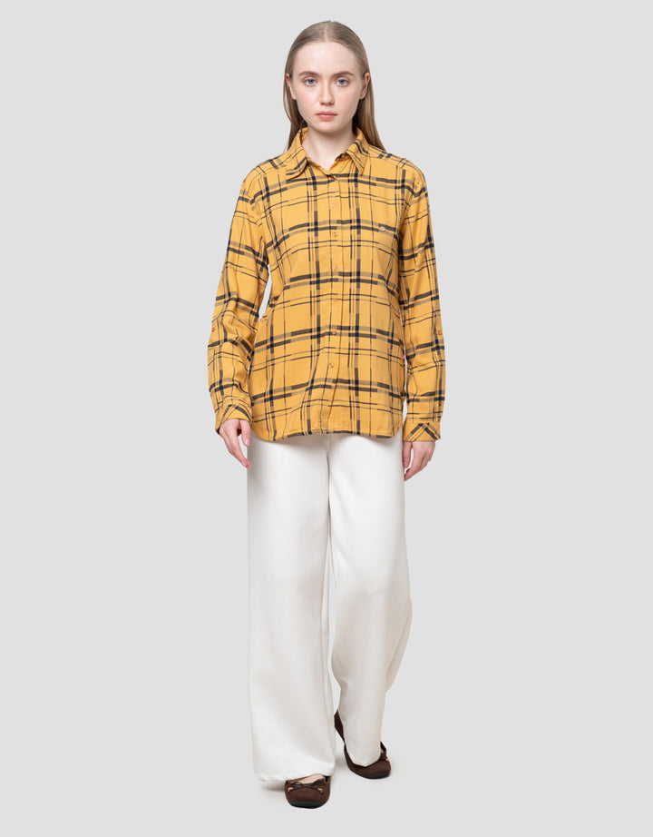 Cardinal Girl Fashion Kemeja Lengan Panjang Wanita