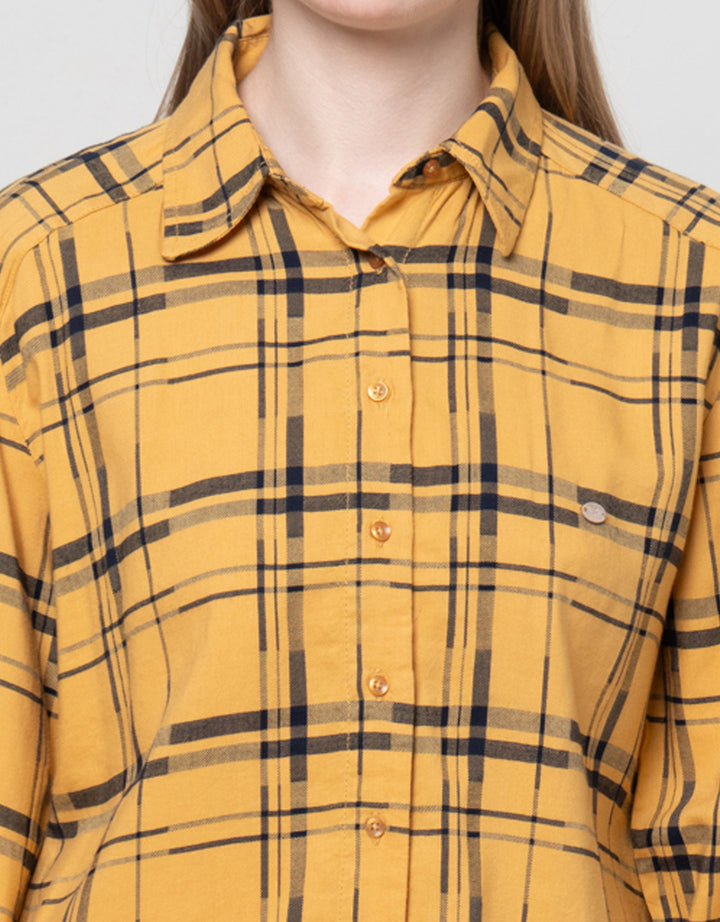 Cardinal Girl Fashion Kemeja Lengan Panjang Wanita