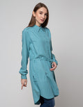Cardinal Girl Tunik Detail Tali Pinggang