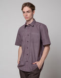 Stanley Adams Short Sleeve Shirt Regular Print
