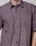 Stanley Adams Short Sleeve Shirt Regular Print
