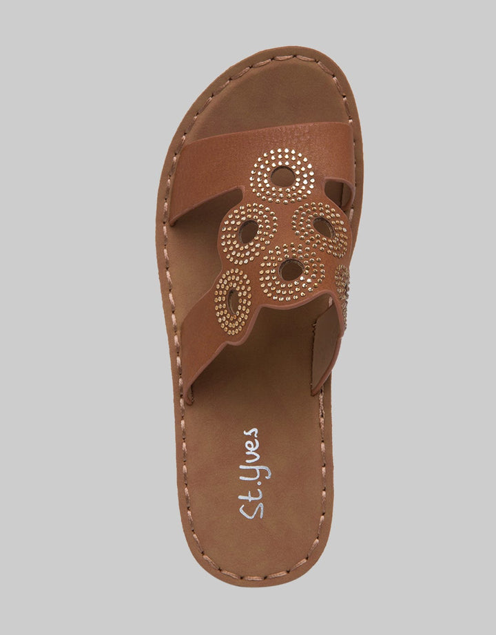 St. Yves Slipper Blink Sandal Wedges Wanita