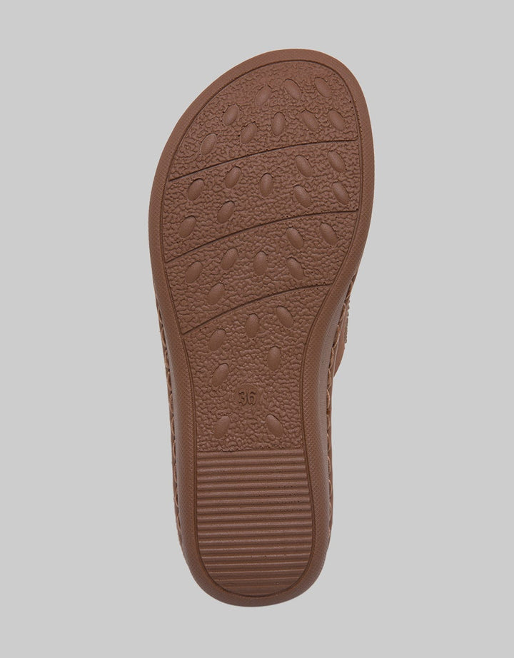 St. Yves Slipper Blink Sandal Wedges Wanita
