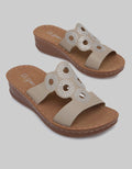 St. Yves Slipper Blink Sandal Wedges Wanita