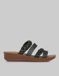 St Yves Slipper Sandals Braid Strap Women