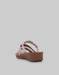 St Yves Slipper Sandals Braid Strap Women