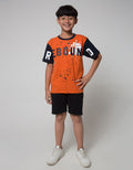 Character Short Pants Knit Batman Logo