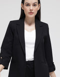 Connexion Blazer Roll Up Wanita