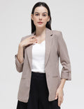 Connexion Blazer Roll Up Wanita