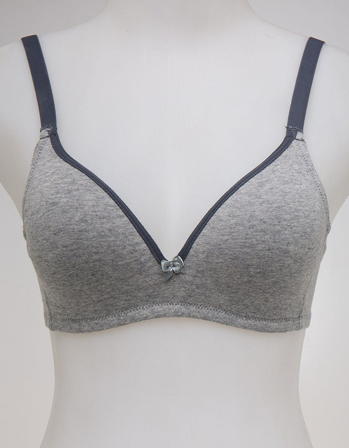 Nevada Non Push Up Bra Rib Two Tone