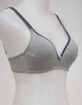 Nevada Non Push Up Bra Rib Two Tone