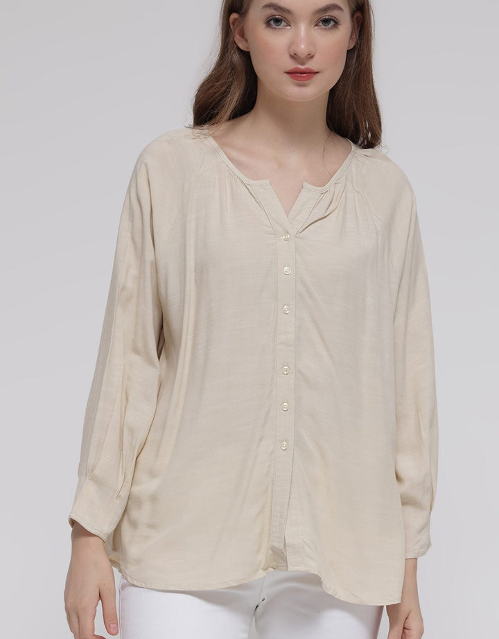 Connexion Rneck Oversize Kemeja Wanita