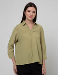 Connexion Blouse 7/8 Skipper Collar
