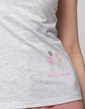 Nevada High Flower Singlet Wanita