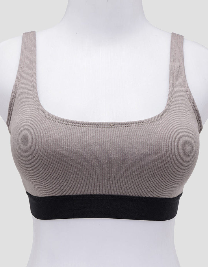 Nevada Scoop Bra Rib Women